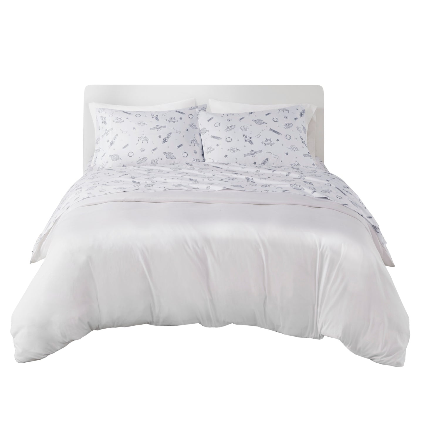 Printed Microfiber Sheet Set