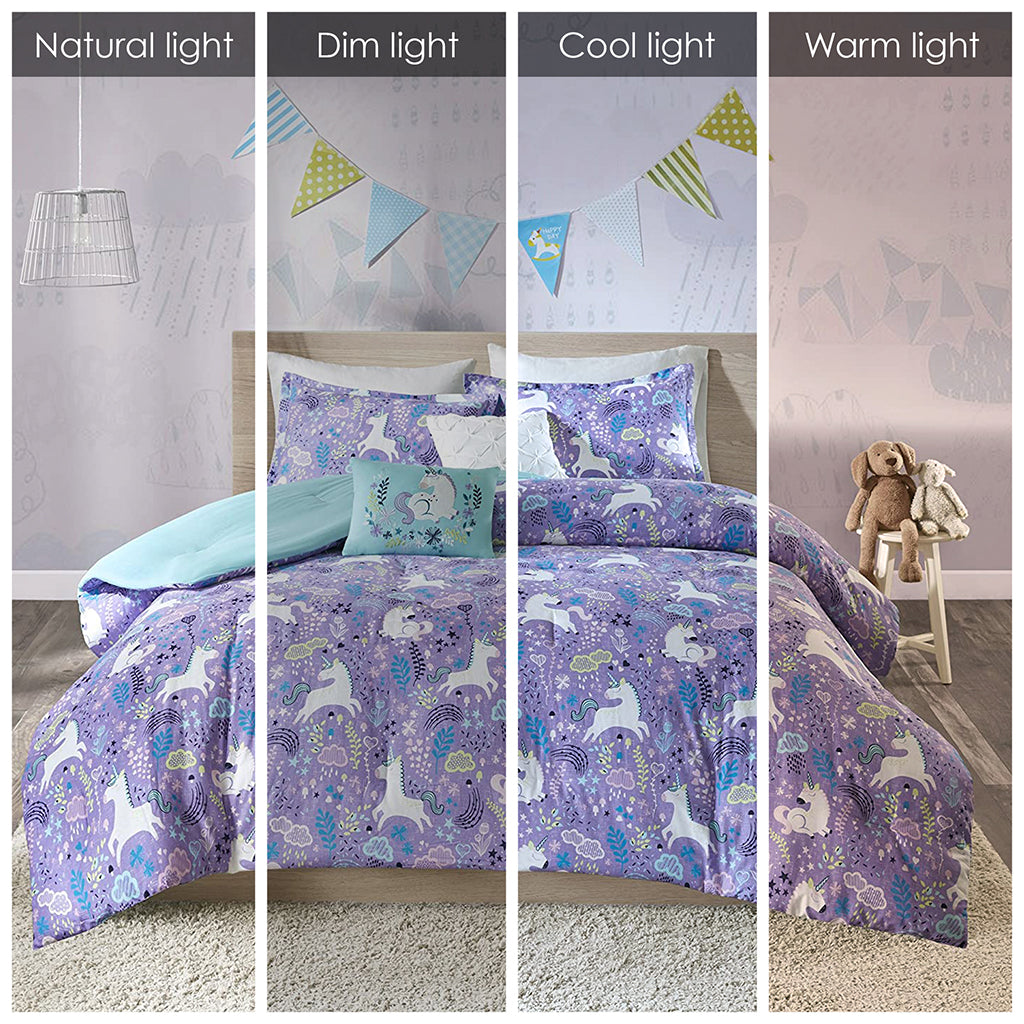 Lola Unicorn Cotton Comforter Set