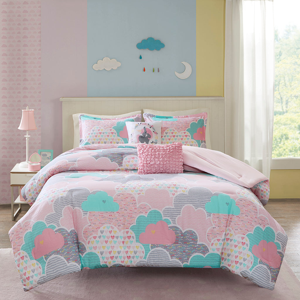 Cloud Cotton Printed Comforter Set