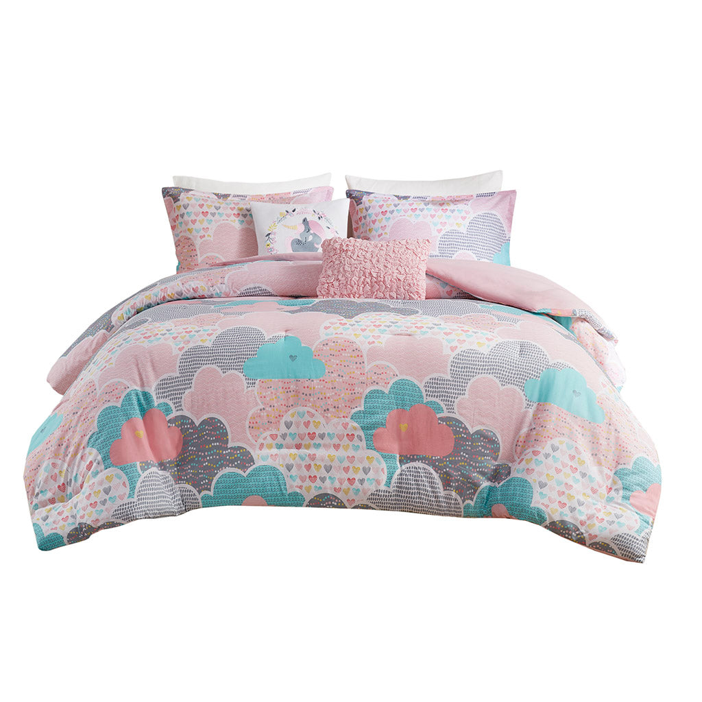 Cloud Cotton Printed Comforter Set
