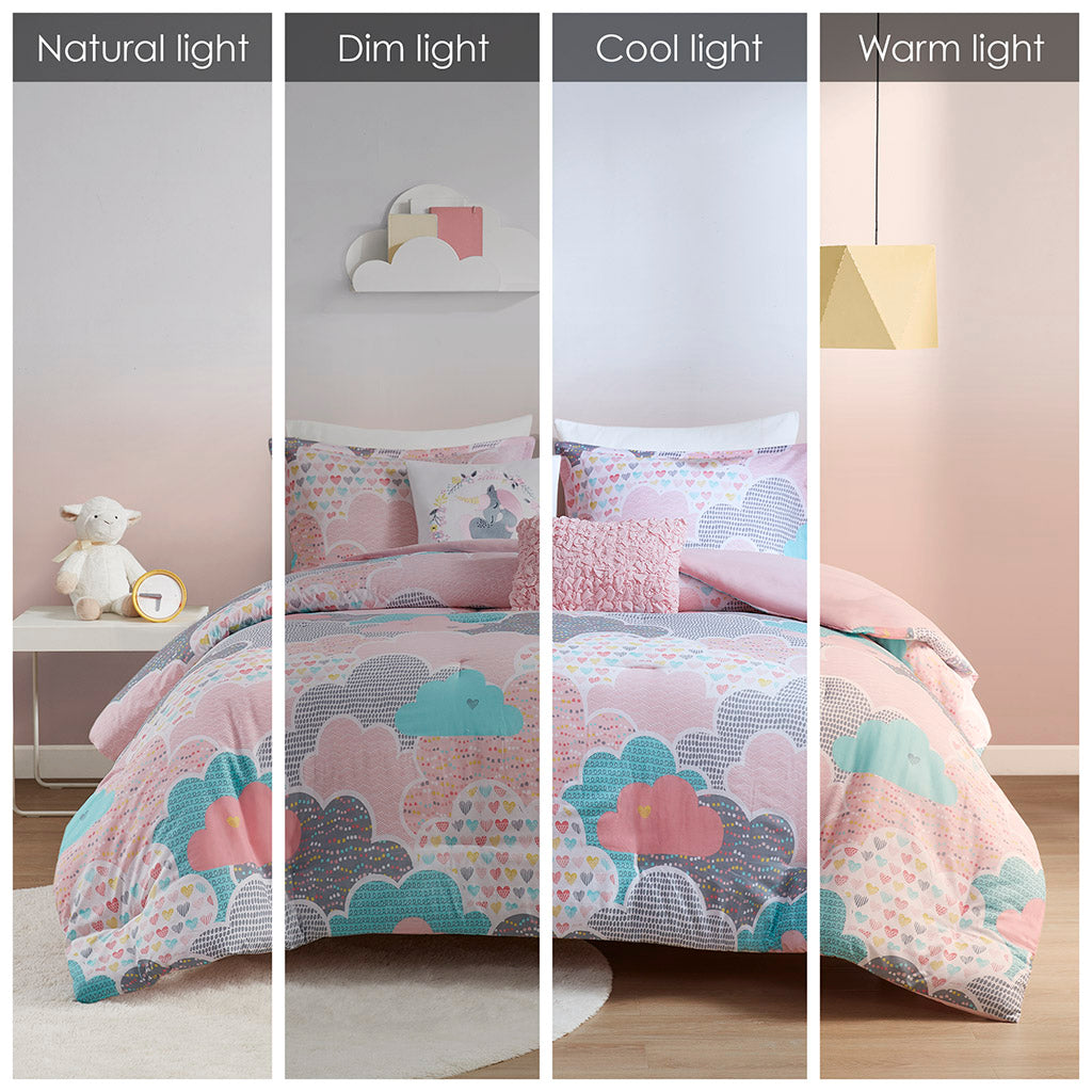 Cloud Cotton Printed Comforter Set