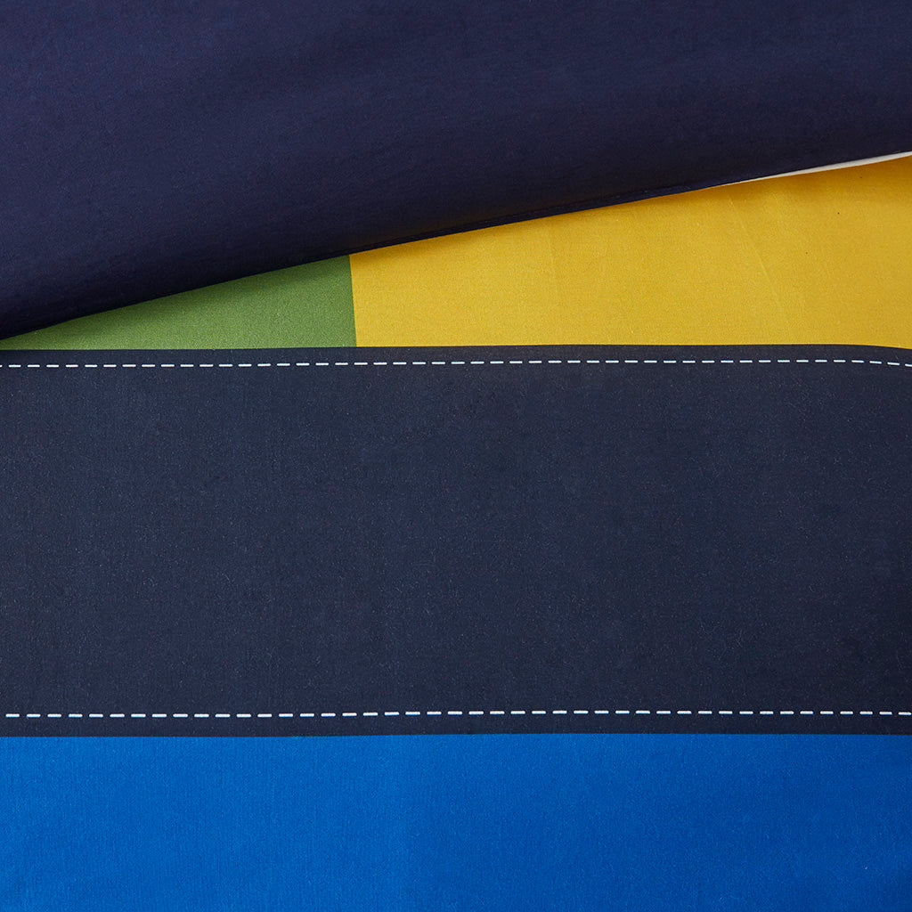 Morris Stripe Printed Comforter Set