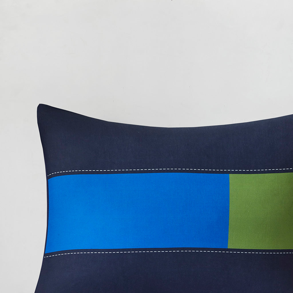 Morris Stripe Printed Comforter Set