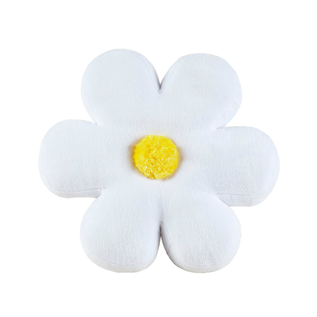 Gracie Floral Reversible Tufted Chenille Comforter Set with Flower Throw Pillow