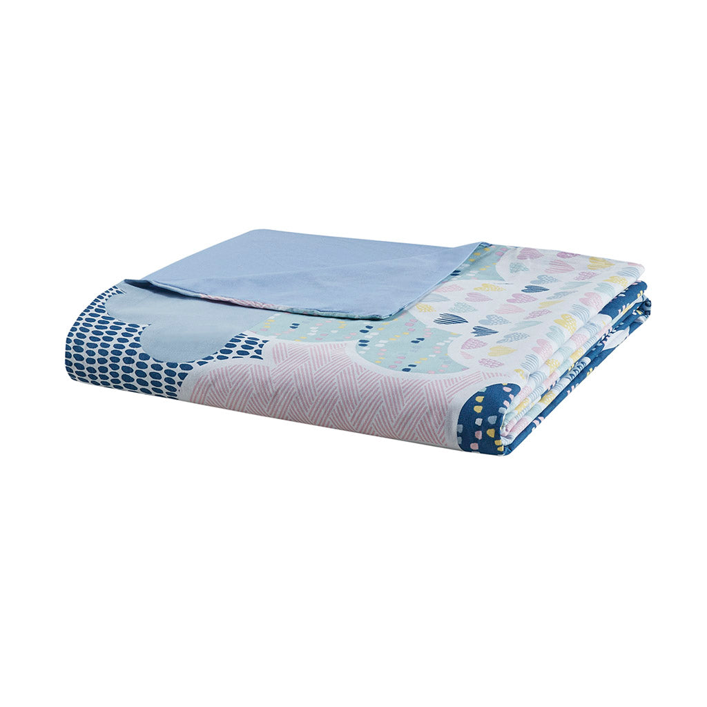 Cloud Cotton Printed Duvet Cover Set