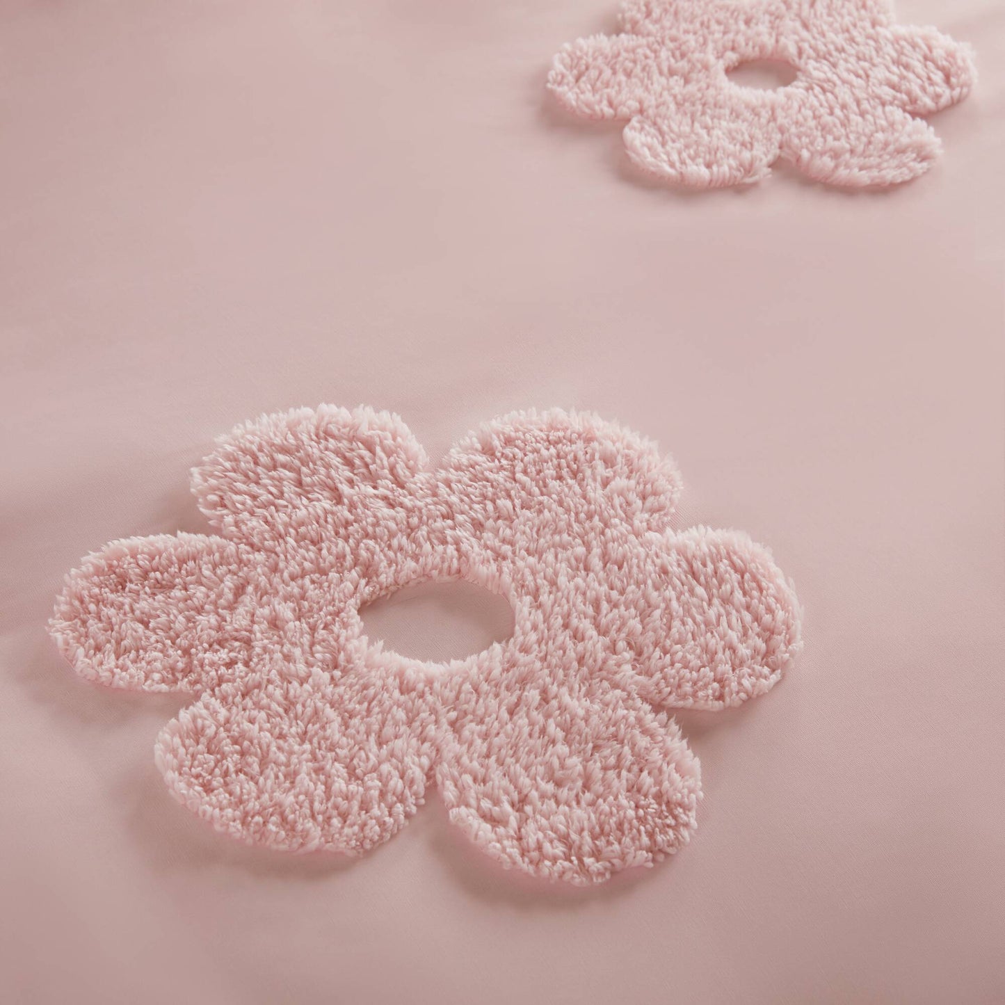 Gracie Floral Reversible Tufted Chenille Duvet Cover Set