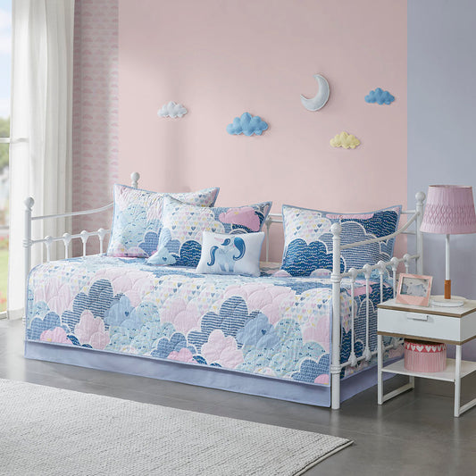 Cloud 6 Piece Cotton Reversible Daybed Set