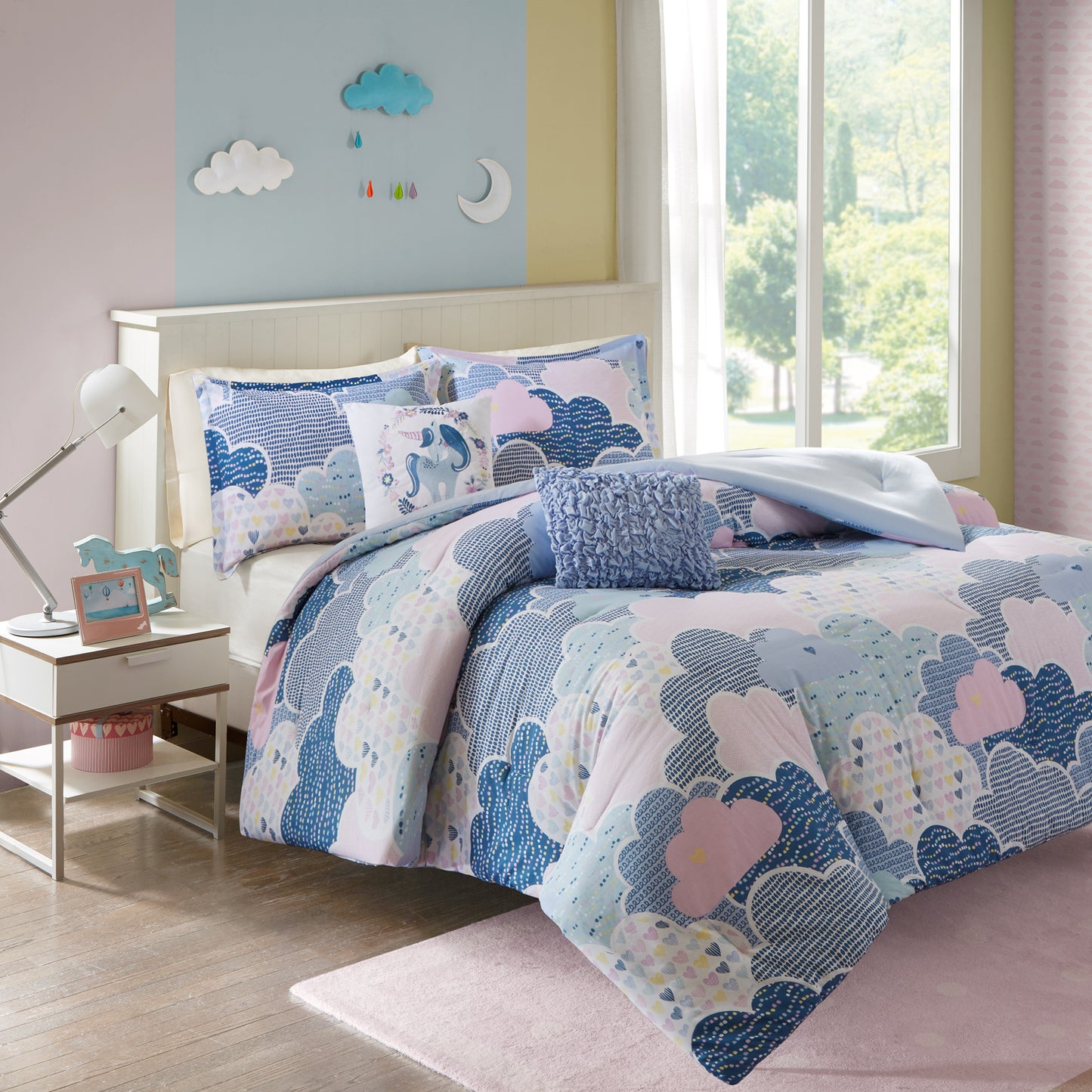 Cloud Cotton Printed Comforter Set