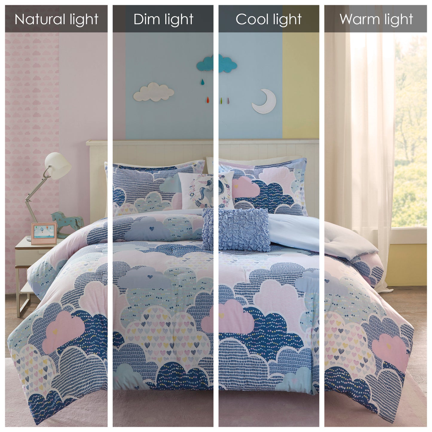 Cloud Cotton Printed Comforter Set