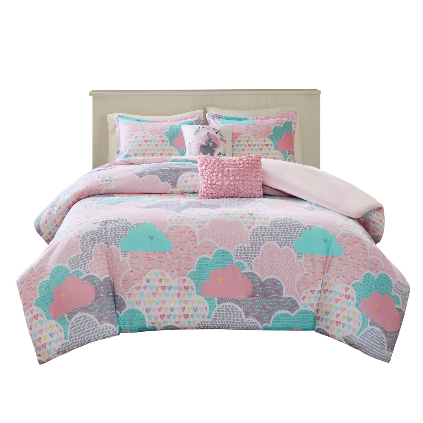Cloud Cotton Printed Duvet Cover Set