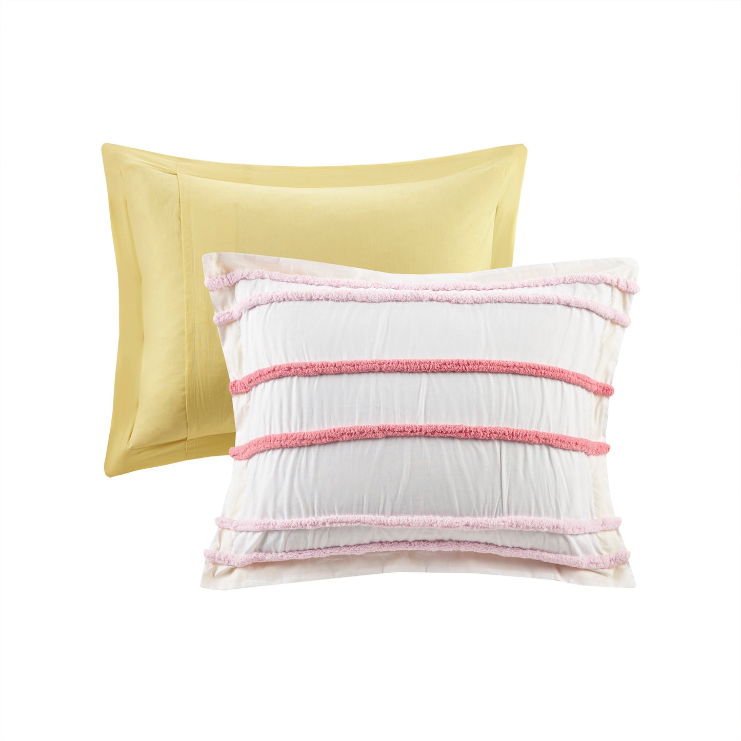 Haisley Cotton Comforter Set with Chenille Trim