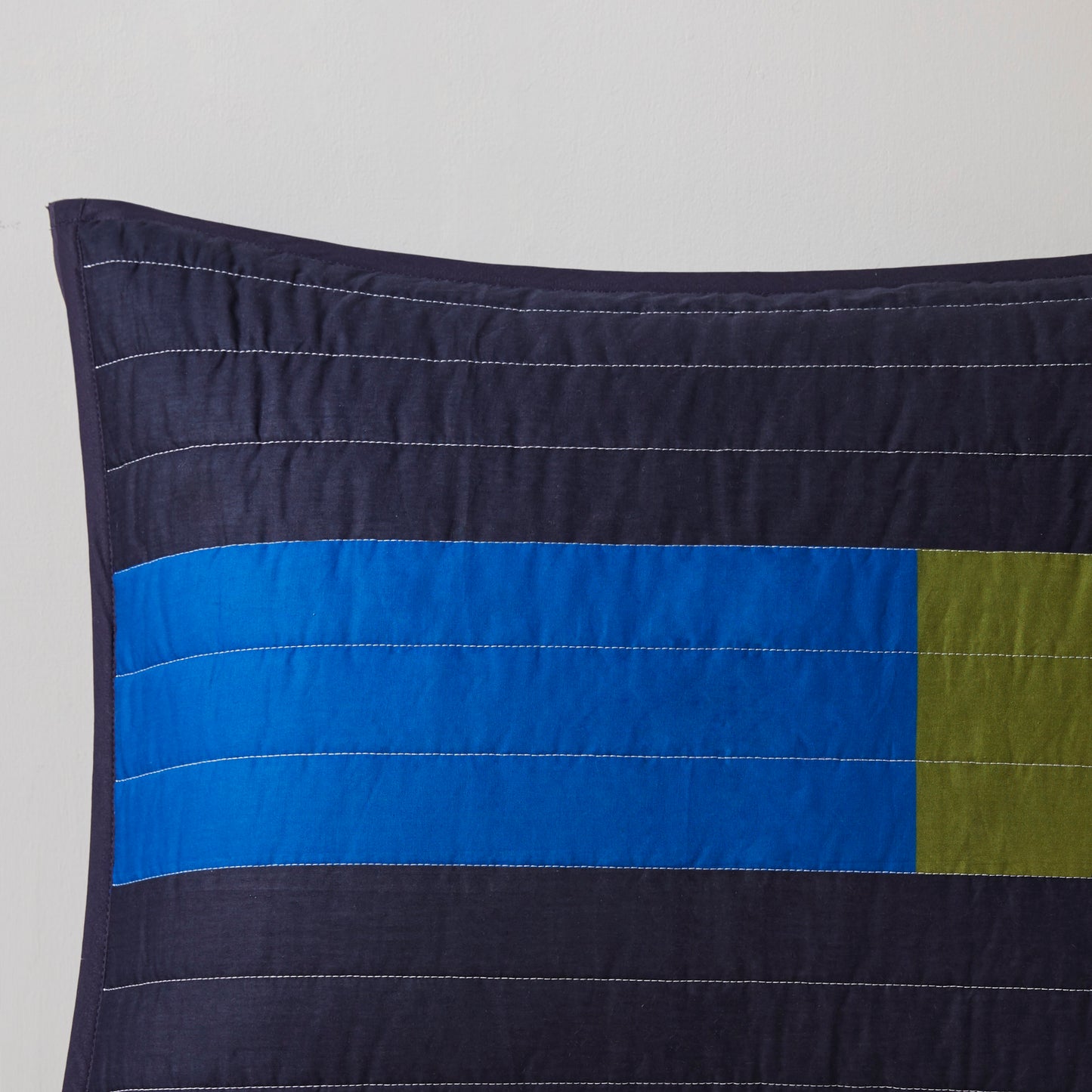 Morris Stripe Printed Quilt Set