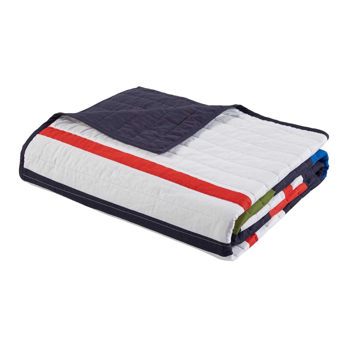 Morris Stripe Printed Quilt Set