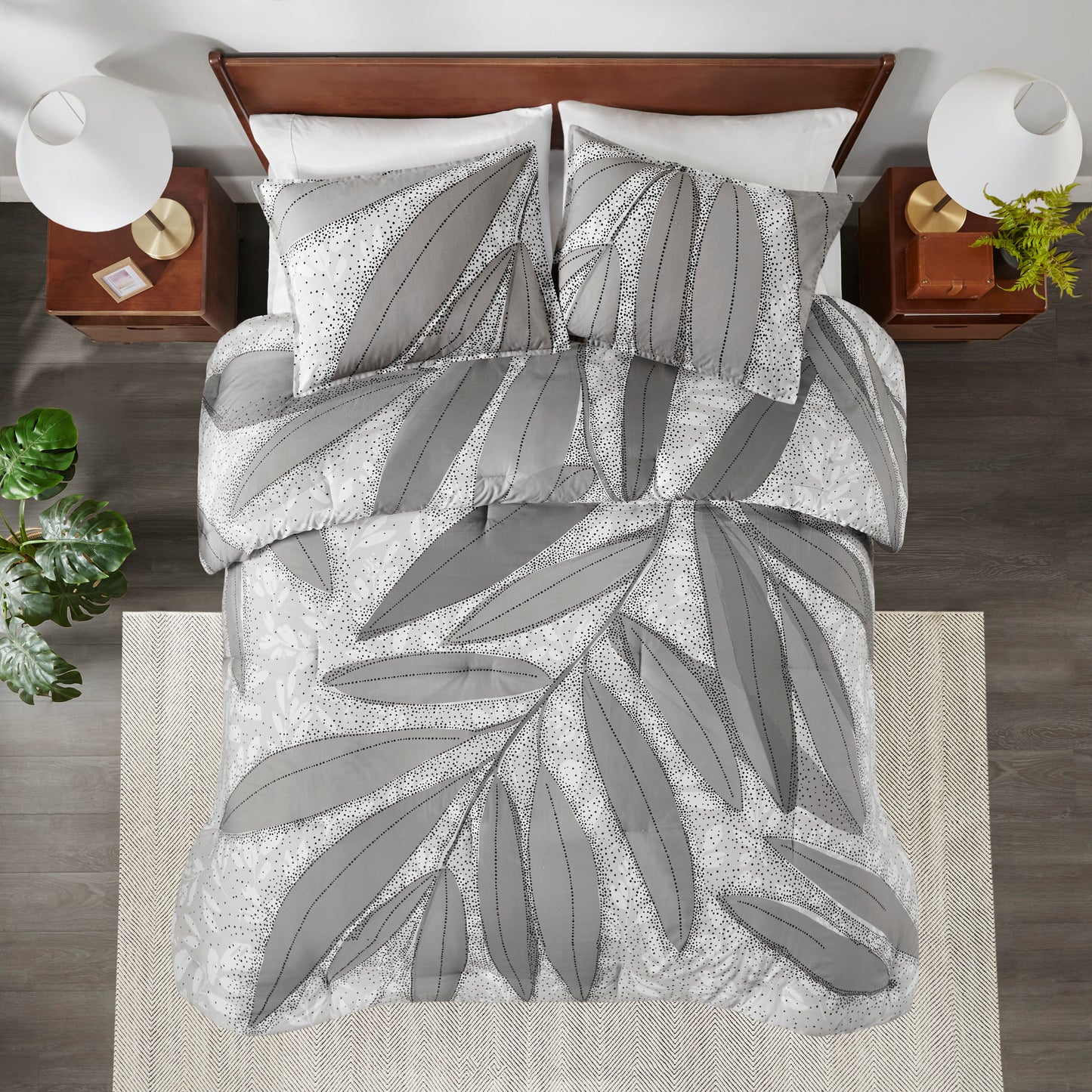 Adrian Botanical Cotton Comforter Set