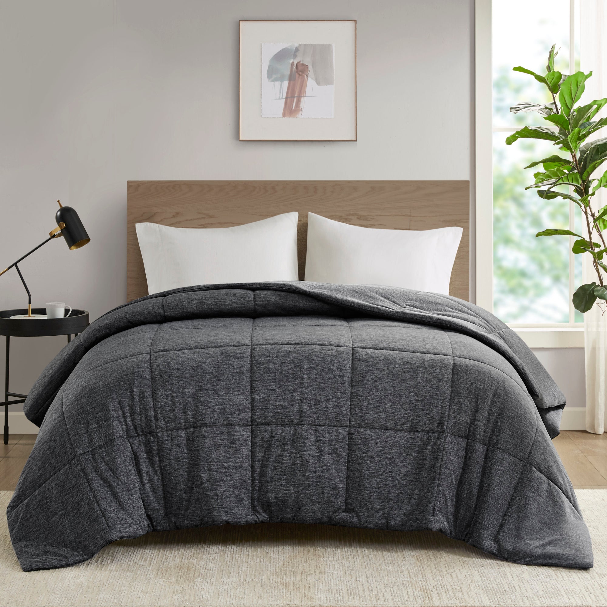 Urban Habitat by ID - Comfort Cool Jersey Knit Oversized Down ...