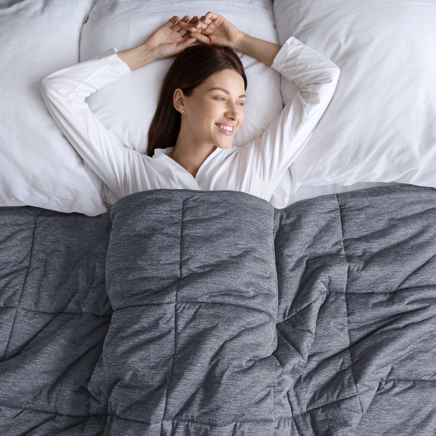 Comfort Cool Jersey Knit Oversized Down Alternative Comforter