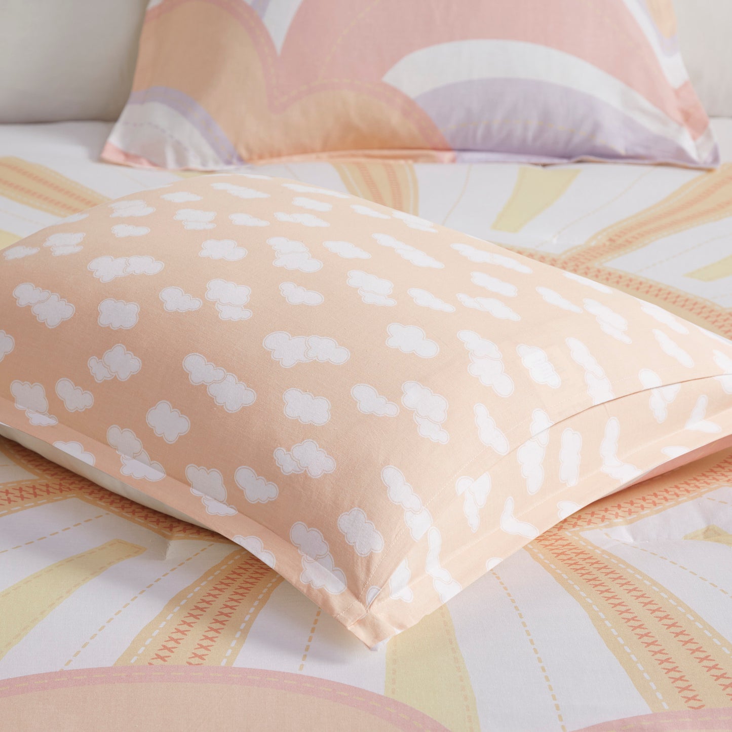 Dawn Sunshine Printed Reversible Comforter Set