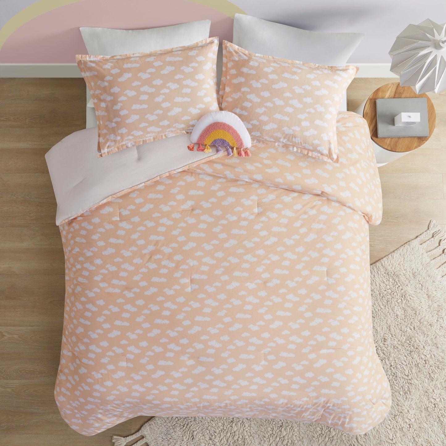 Dawn Sunshine Printed Reversible Comforter Set