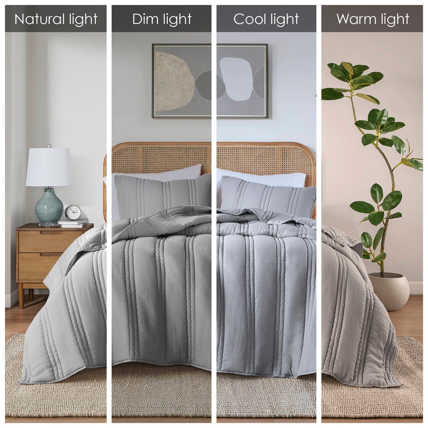 Dune Poly Gauze Quilt Set