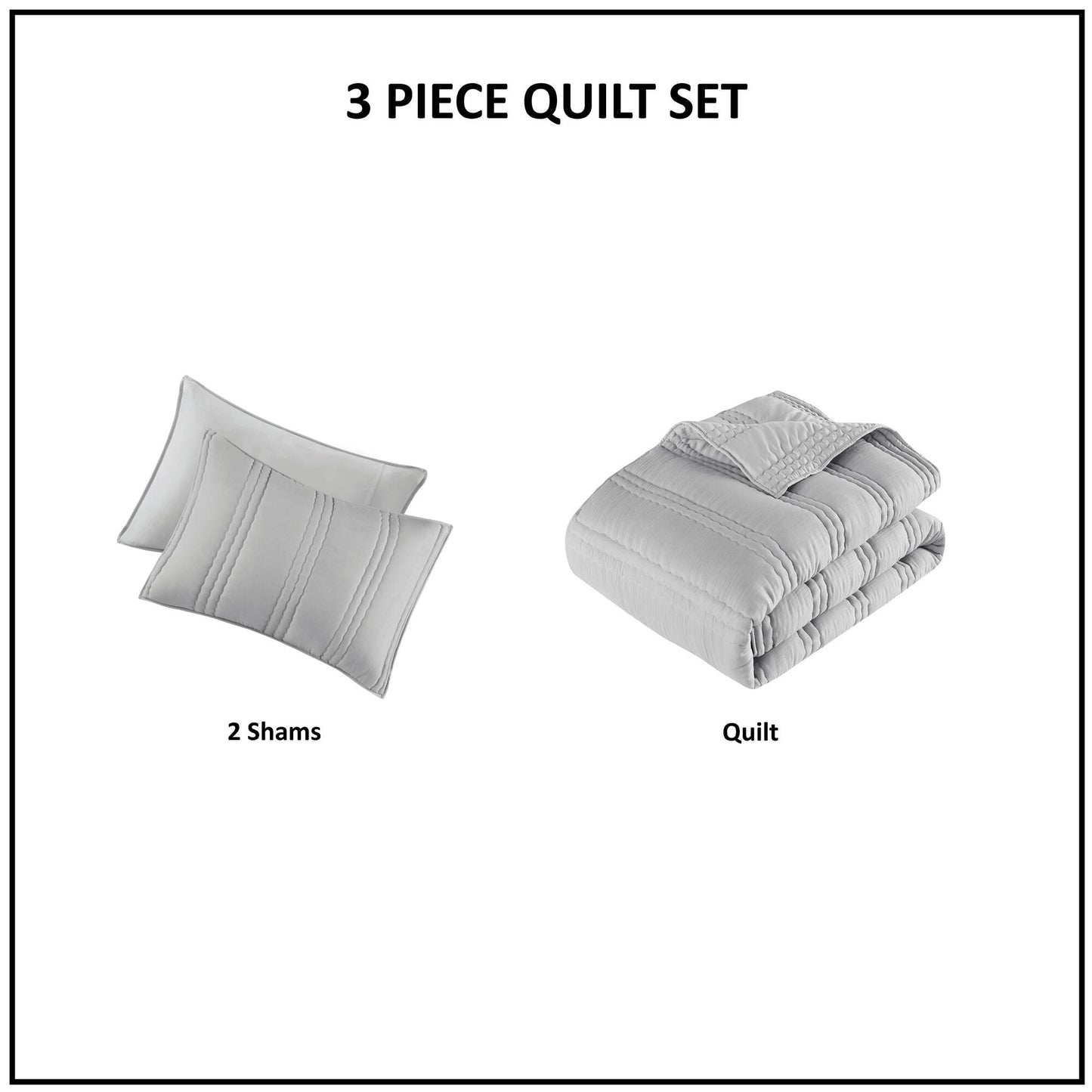 Dune Poly Gauze Quilt Set