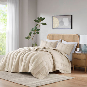 Dune Poly Gauze Quilt Set