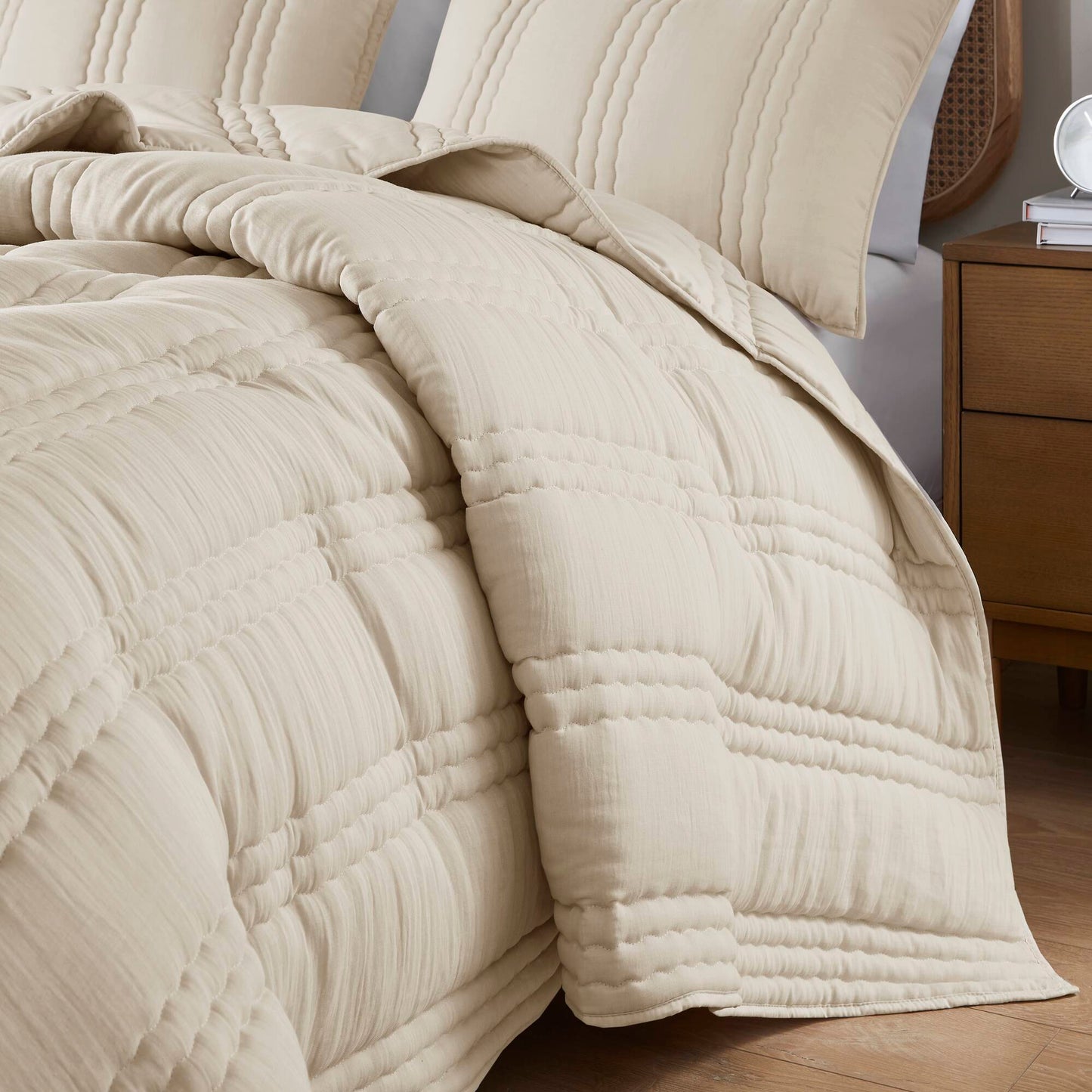Dune Poly Gauze Quilt Set