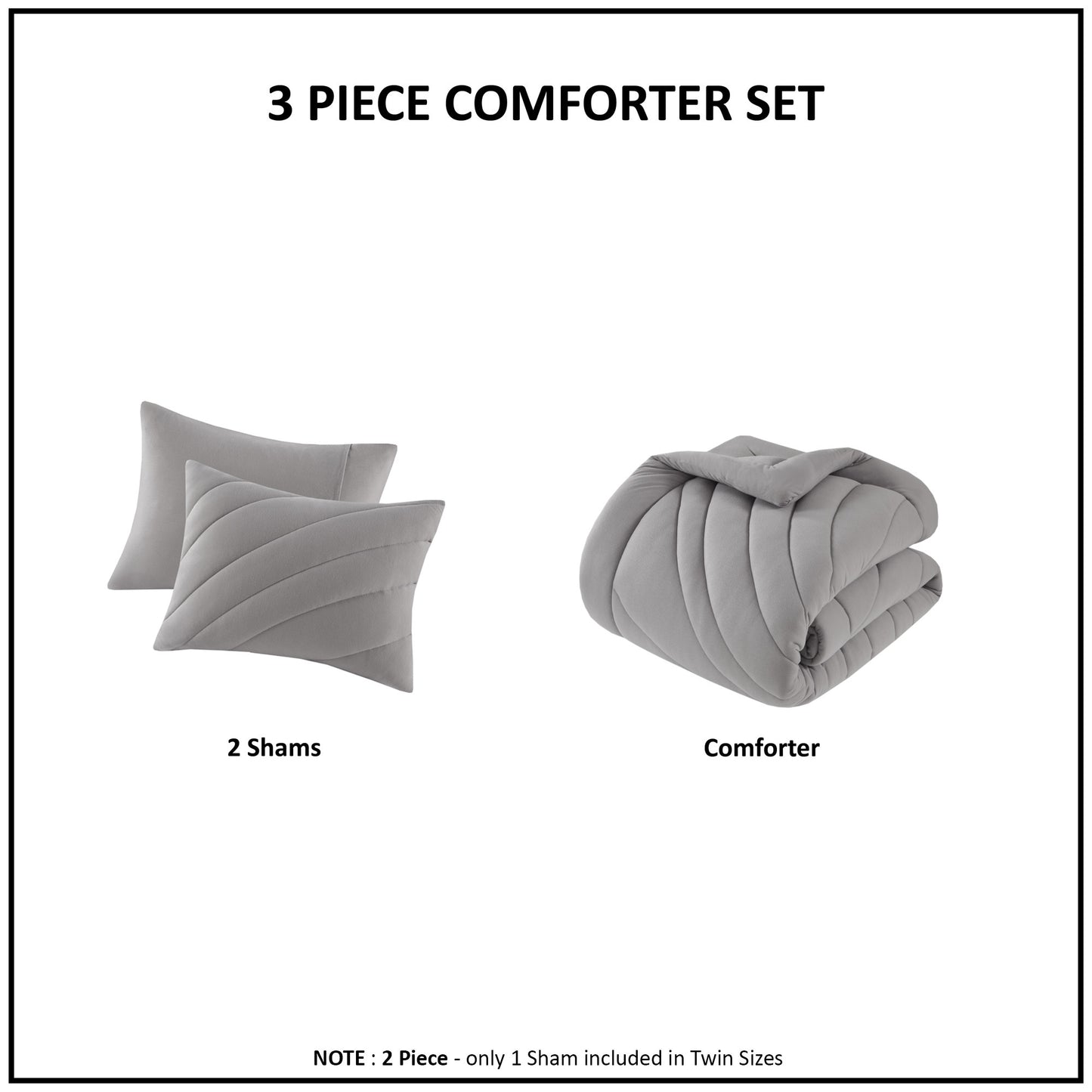 Juniper Poly Jersey Puffy Comforter Set