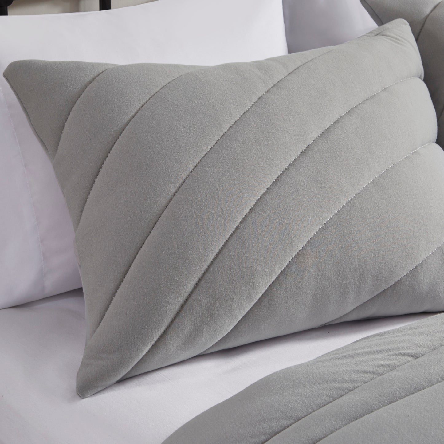 Juniper Poly Jersey Puffy Comforter Set