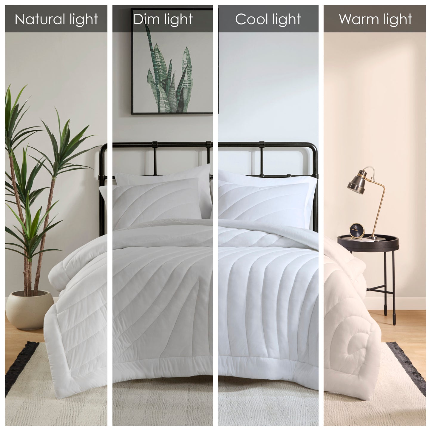 Juniper Poly Jersey Puffy Comforter Set