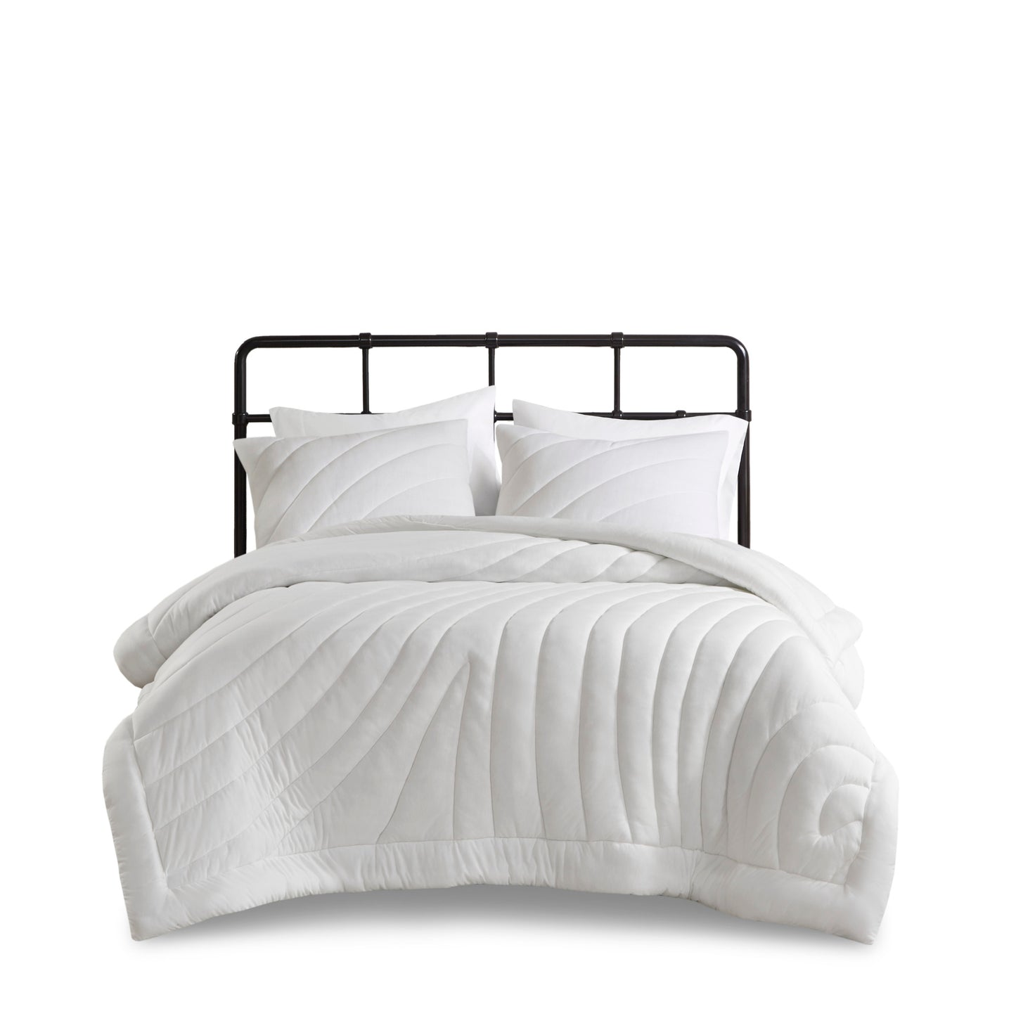 Juniper Poly Jersey Puffy Comforter Set