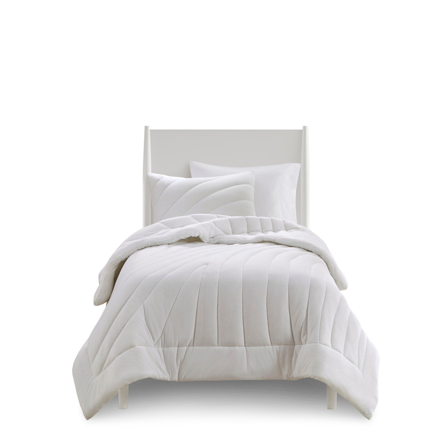 Juniper Poly Jersey Puffy Comforter Set