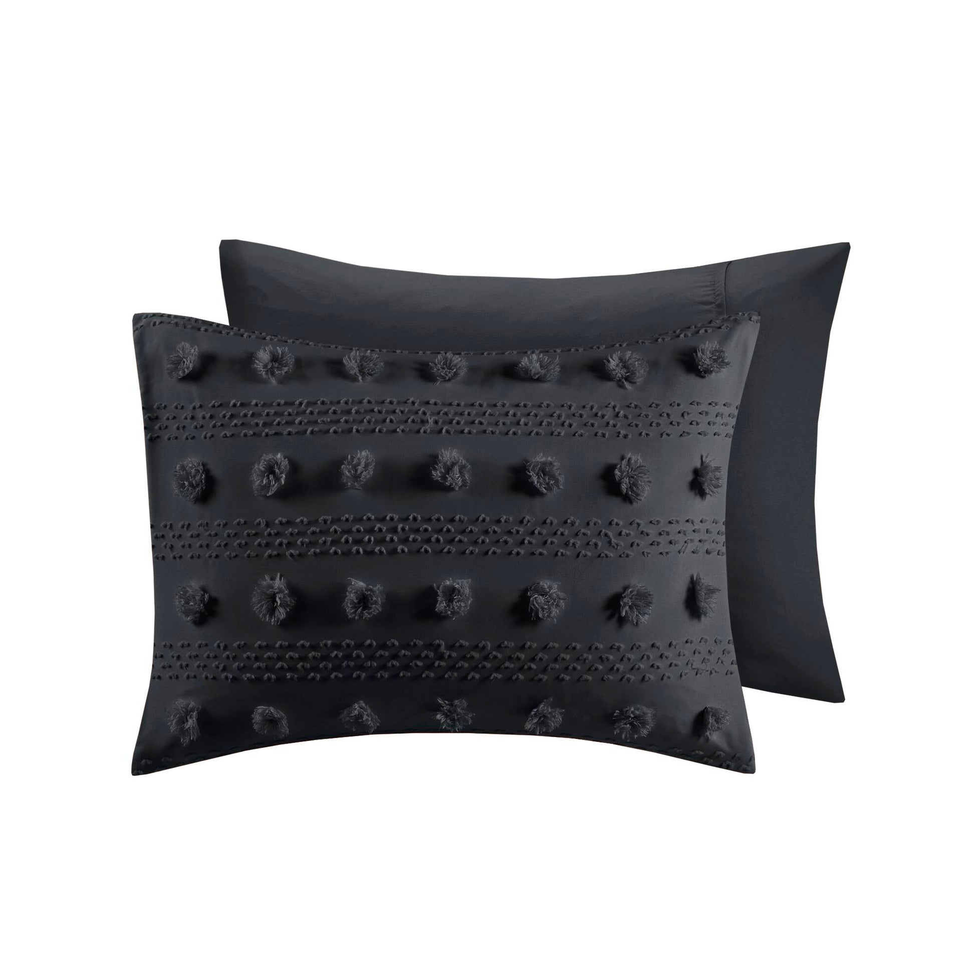 Intelligent Design Clip Jacquard Duvet Cover Set