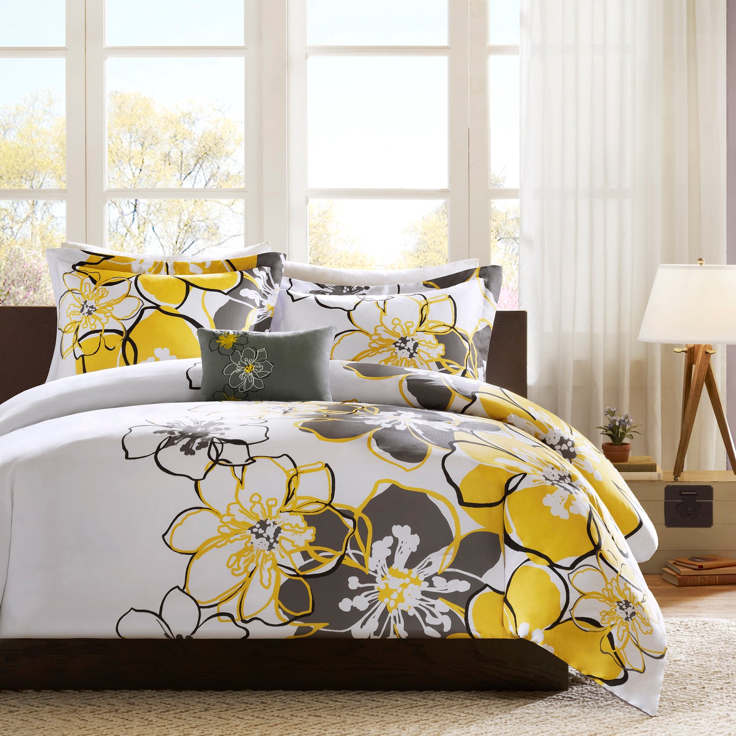 Allison Floral Duvet Cover Set