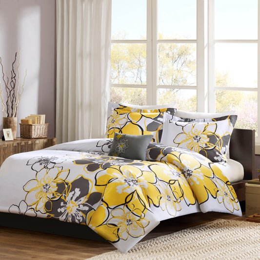 Allison Floral Duvet Cover Set