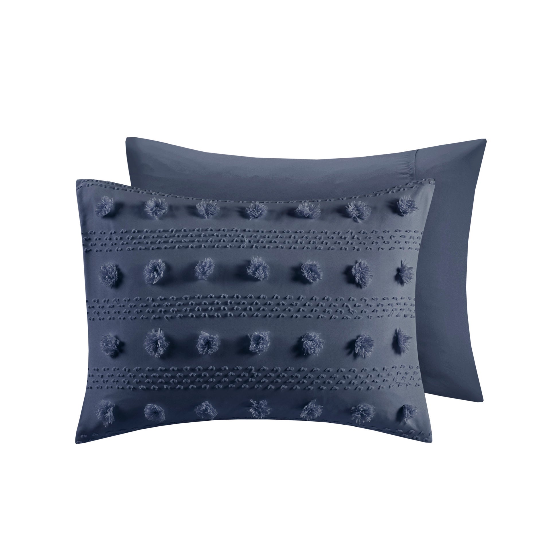 Intelligent Design Clip Jacquard Duvet Cover Set