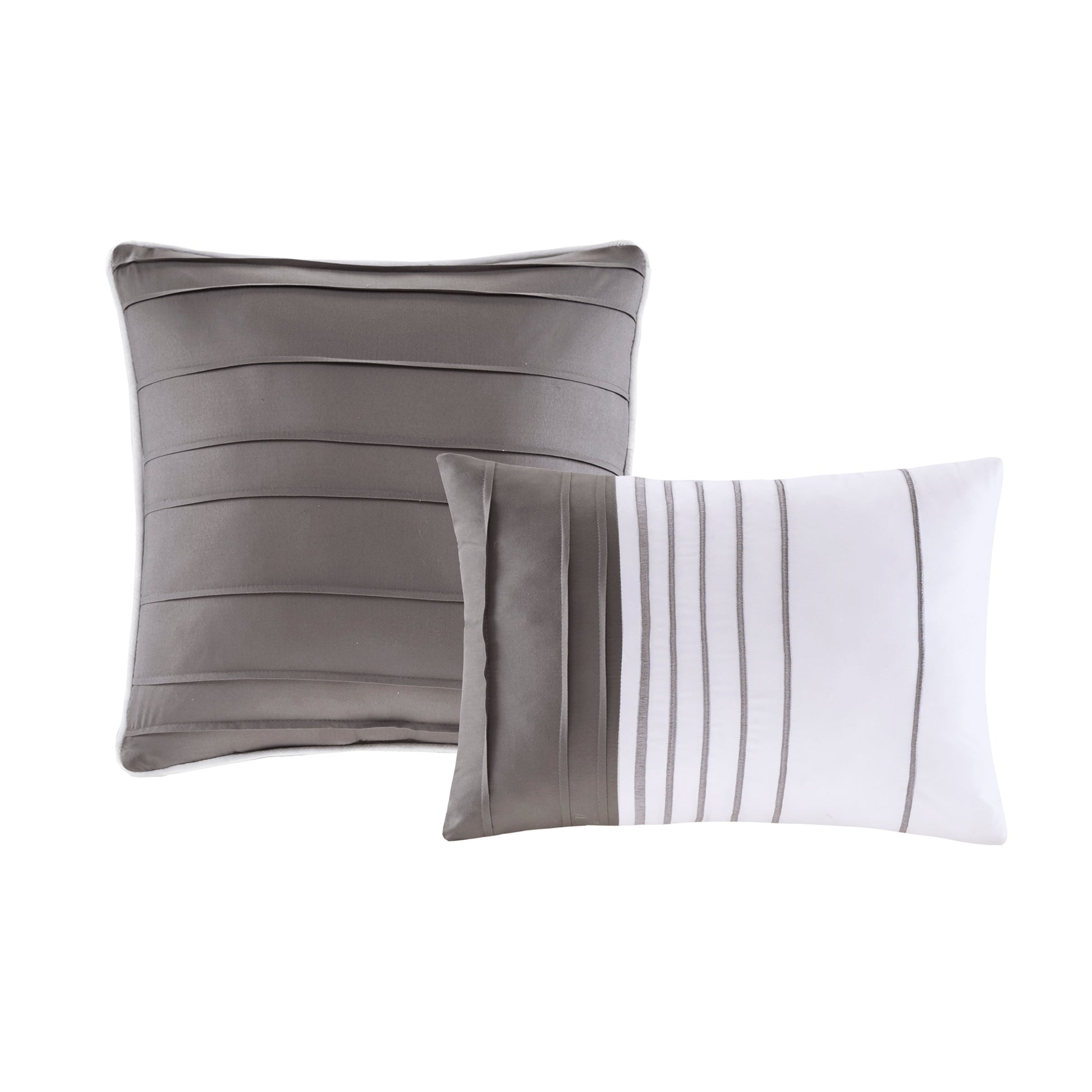 Intelligent Design Plaid Comforter Set