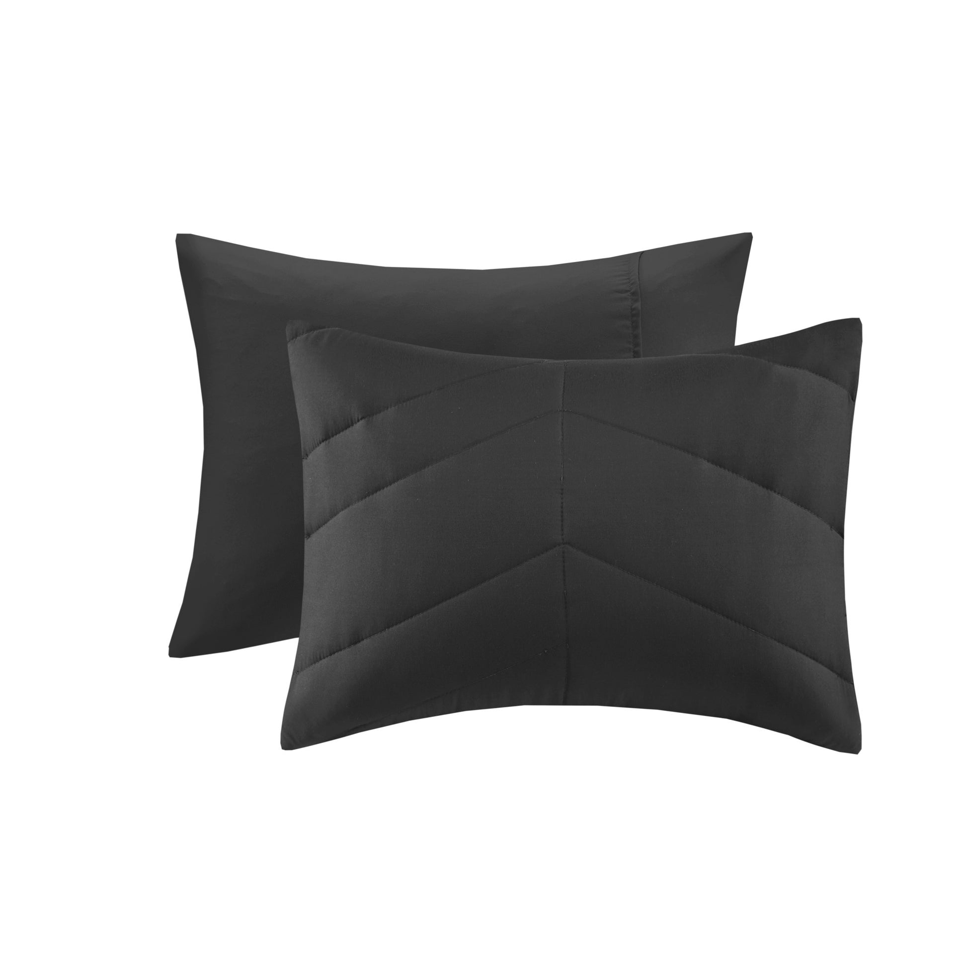 Intelligent Design Quilted Chevron Comforter Set