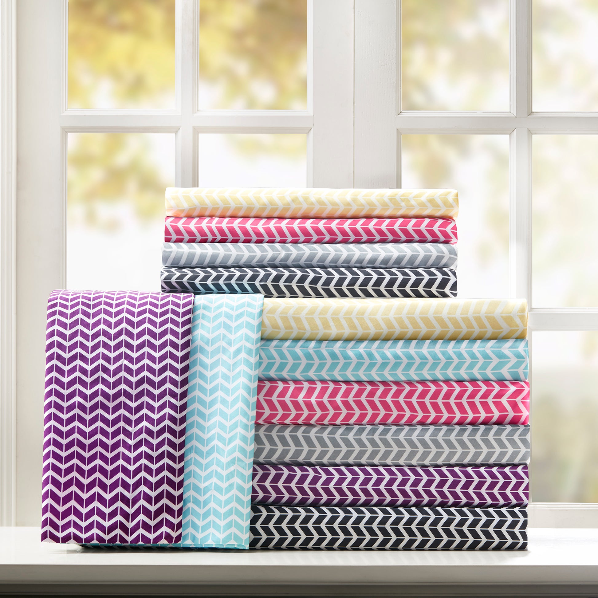 Intelligent Design Printed Microfiber Sheet Set