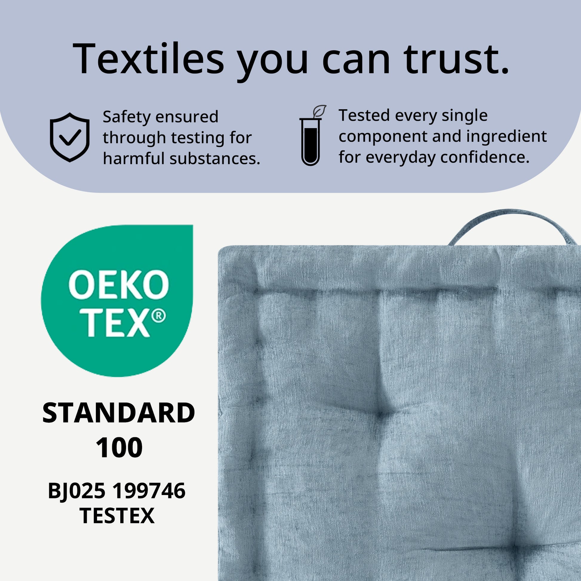 Intelligent Design Poly Chenille Square Floor Pillow Cushion