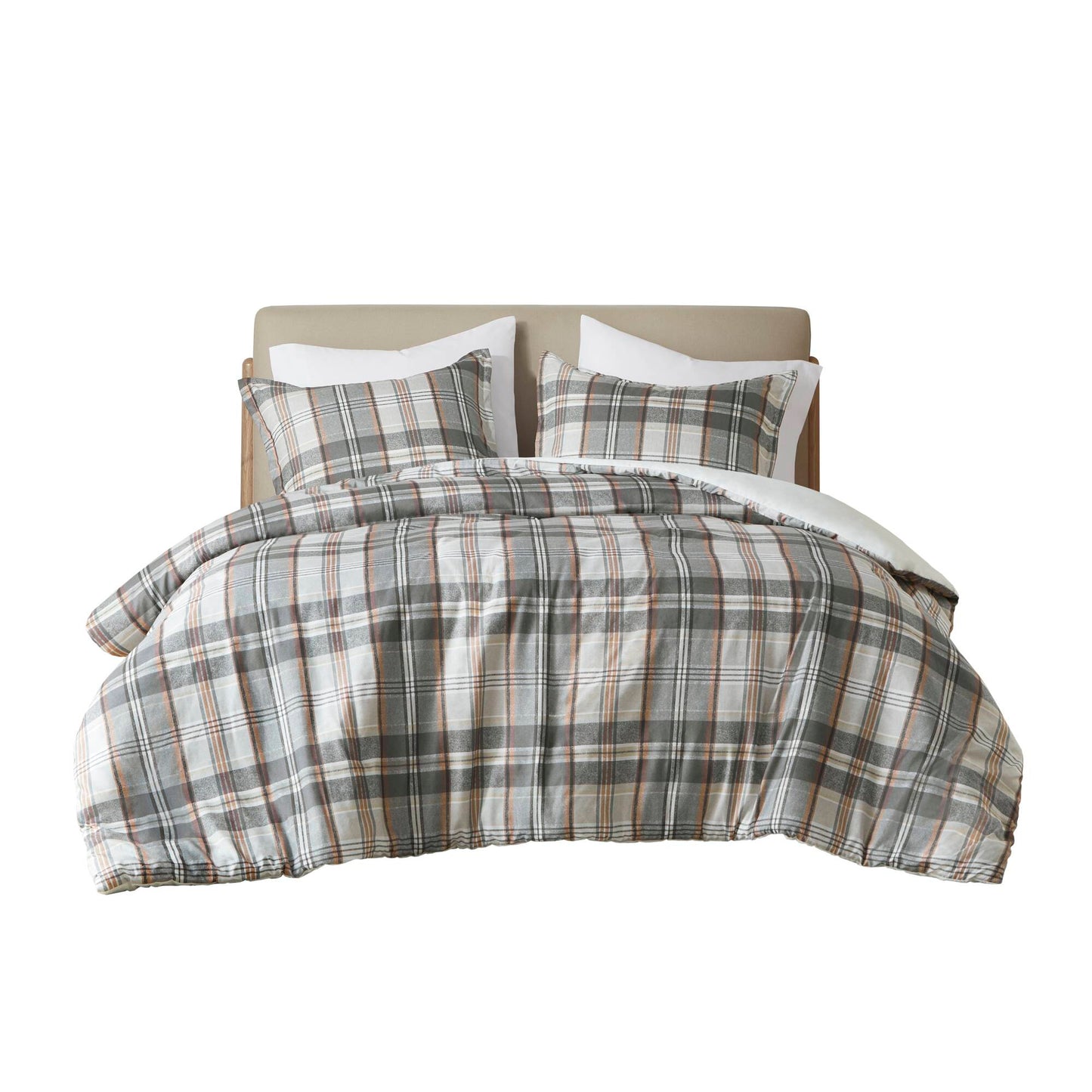 Blake Plaid Duvet Cover Set