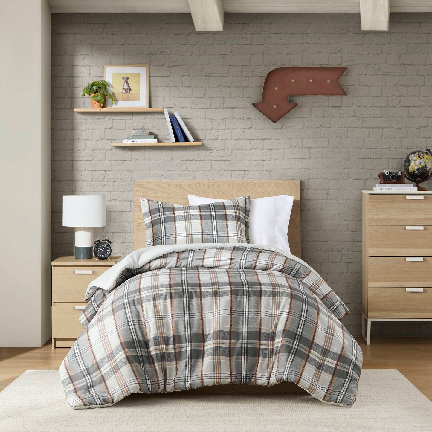 Blake Plaid Duvet Cover Set