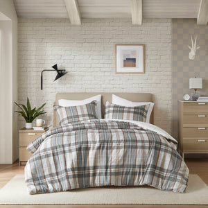 Blake Plaid Duvet Cover Set