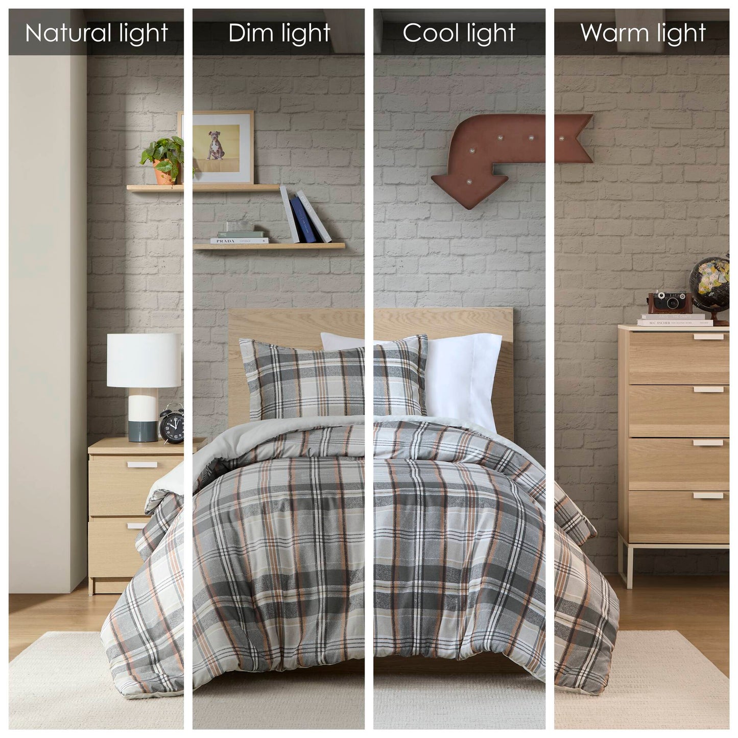 Blake Plaid Duvet Cover Set
