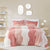 Cassie Ombre Shaggy Faux Fur Duvet Cover Set