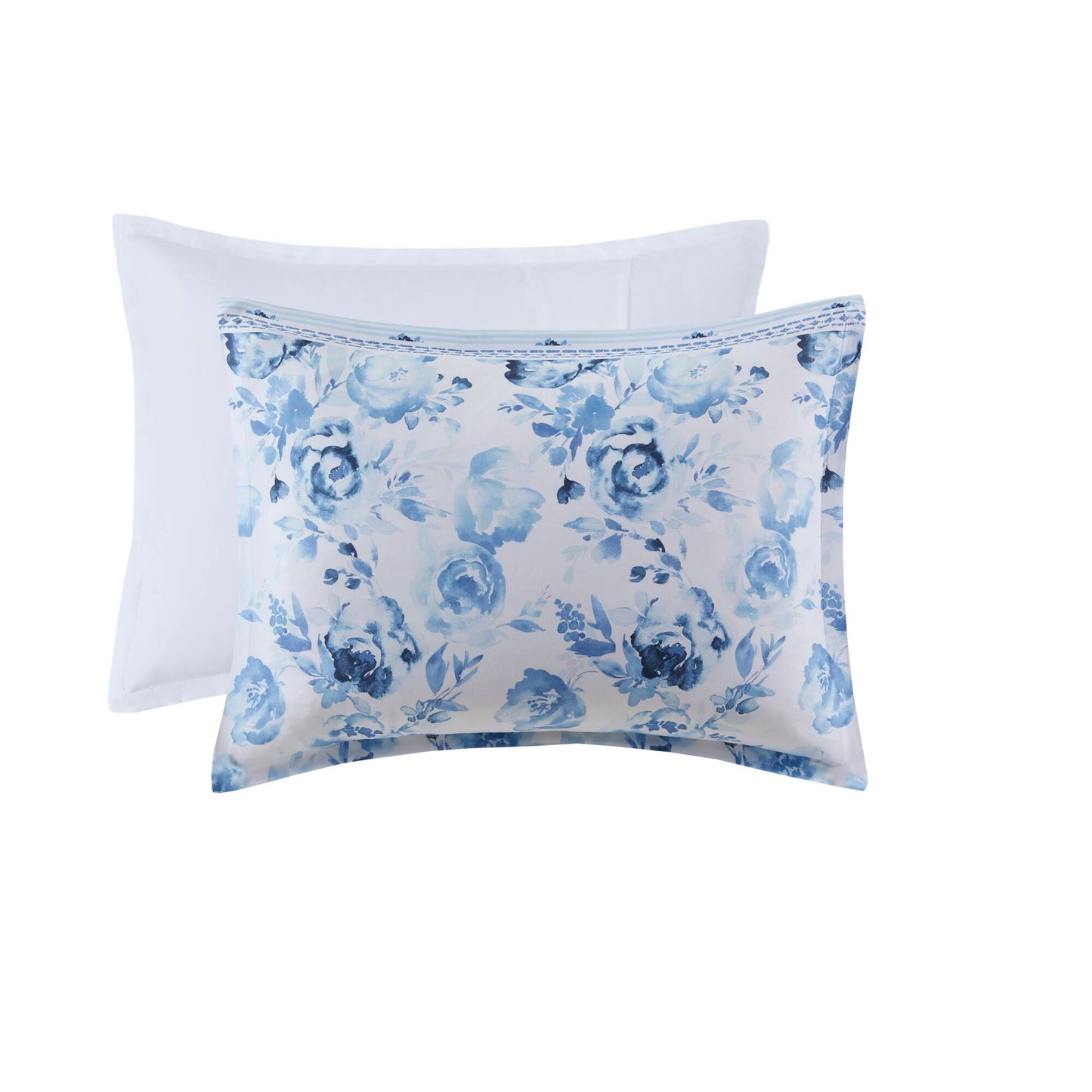 Christa Floral Striped Comforter Set