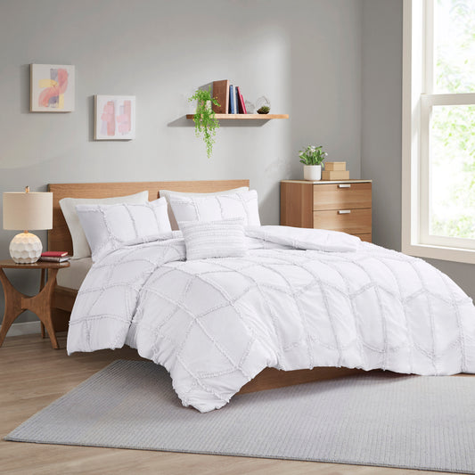 Jayla Ruffle Comforter Set