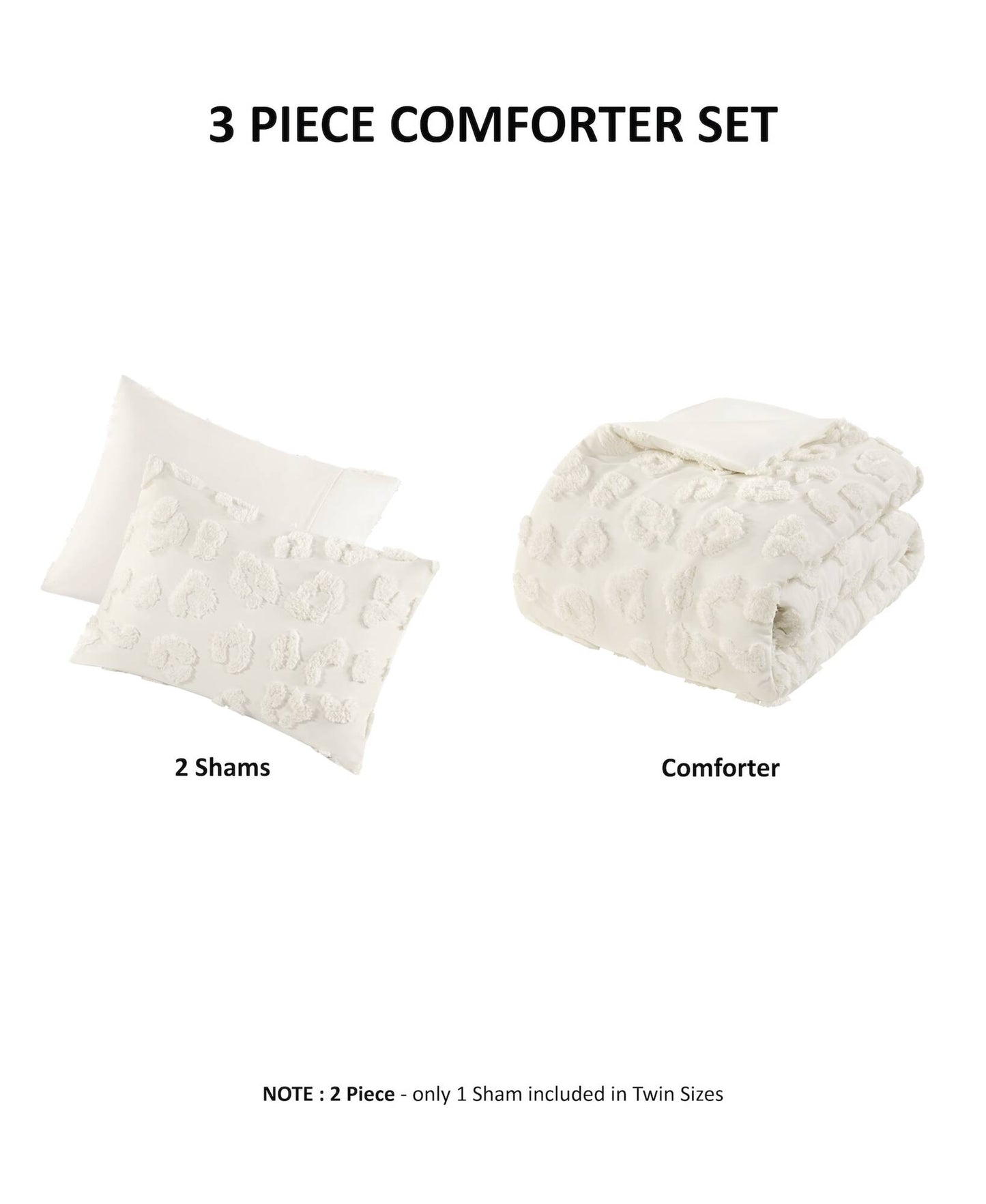 Larissa Animal Chenille Comforter Set