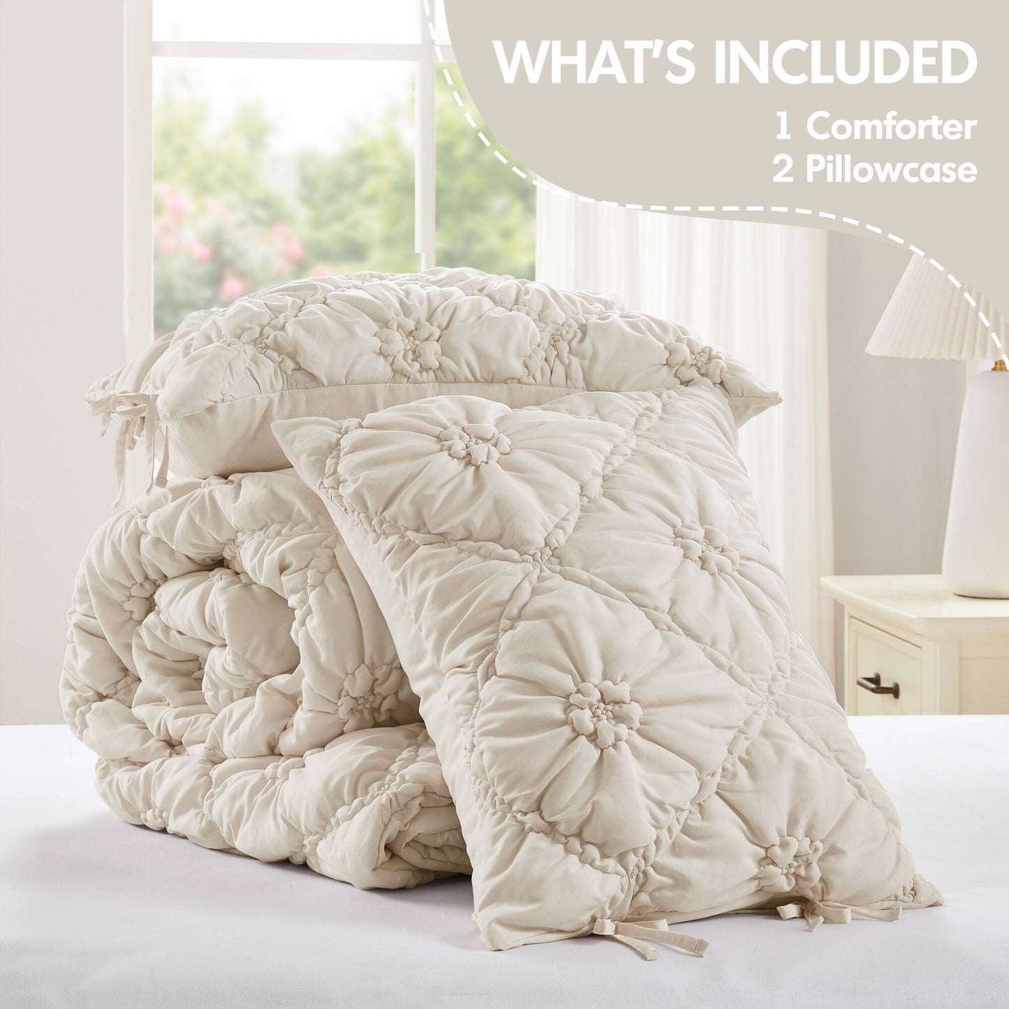 Lily 3PCS Comforter Set
