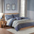 Marsden Striped Comforter Set with Bed Sheets