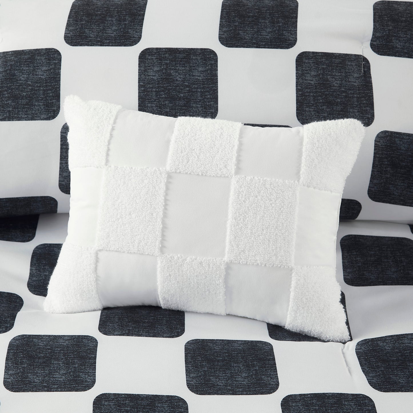Miley Checkered Comforter Set
